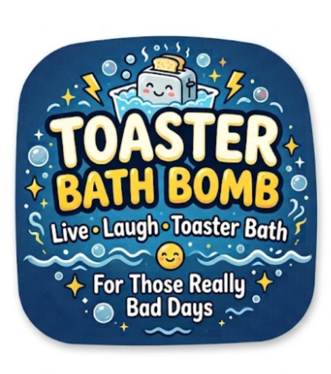 The Toaster Bath Bomb